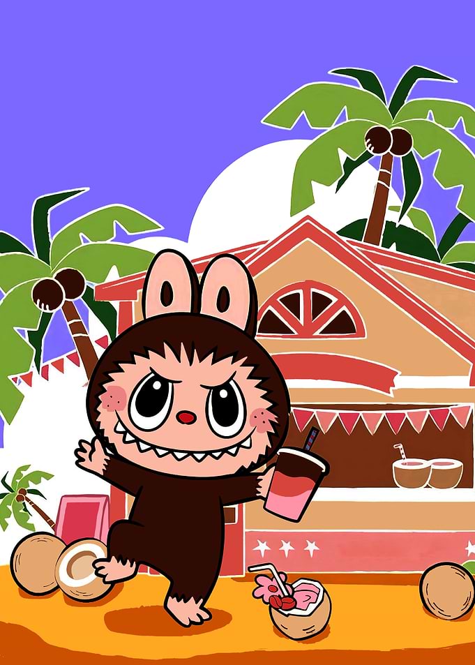 Cartoon Rabbit Labubu