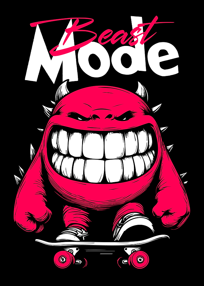 Monster Skateboard