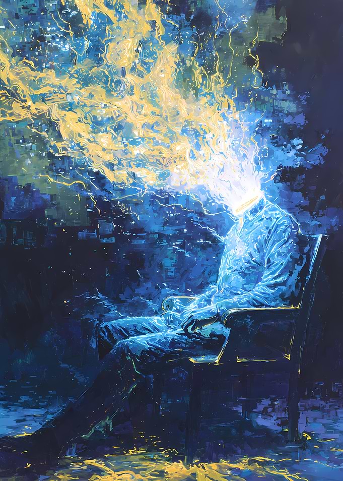 Surreal Abstract Being Art