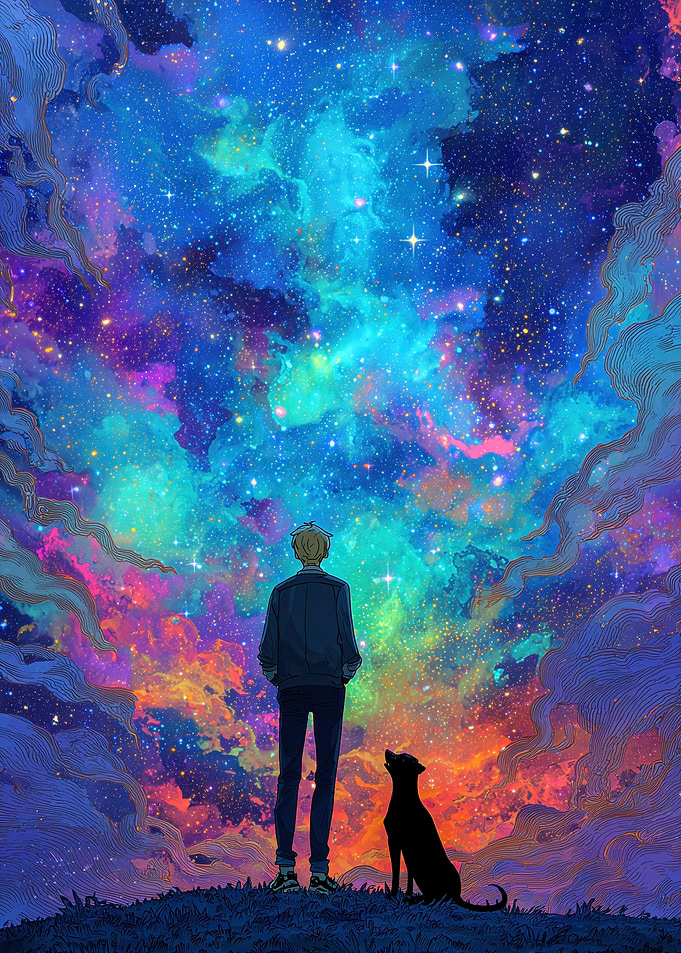 Gazing at Galaxy