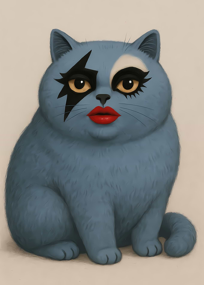 Glam Rock Cat
