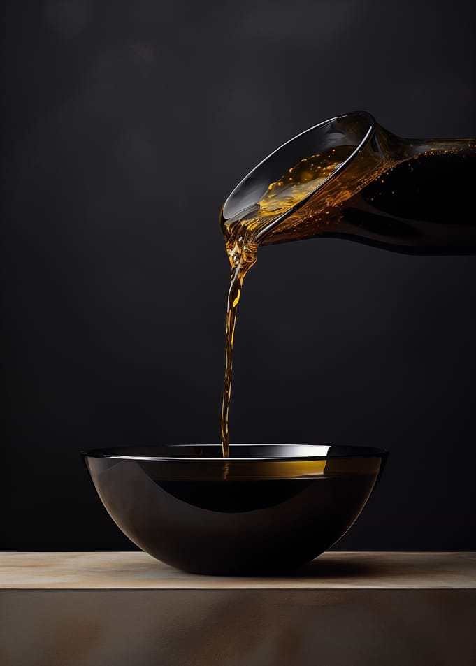 Pouring Liquid into Bowl