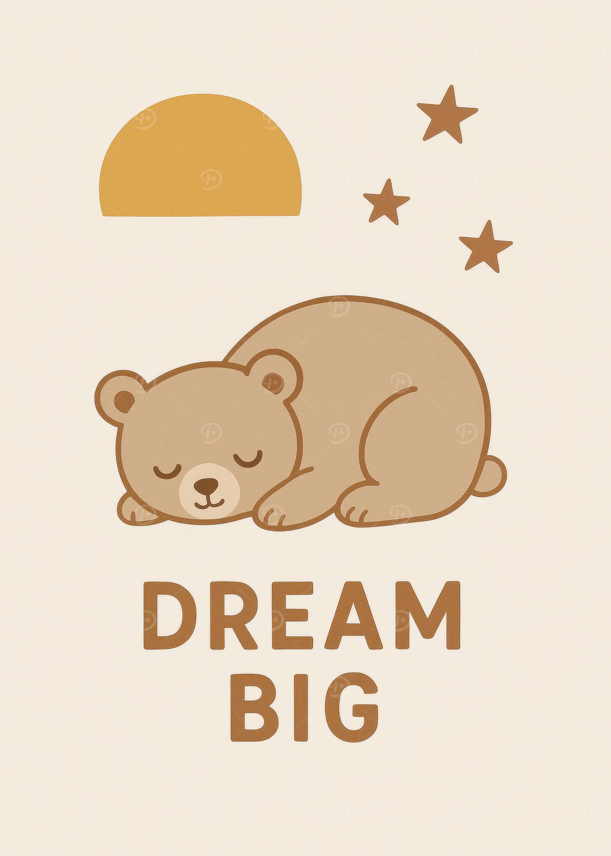Dream Big Sleeping Bear Nursery
