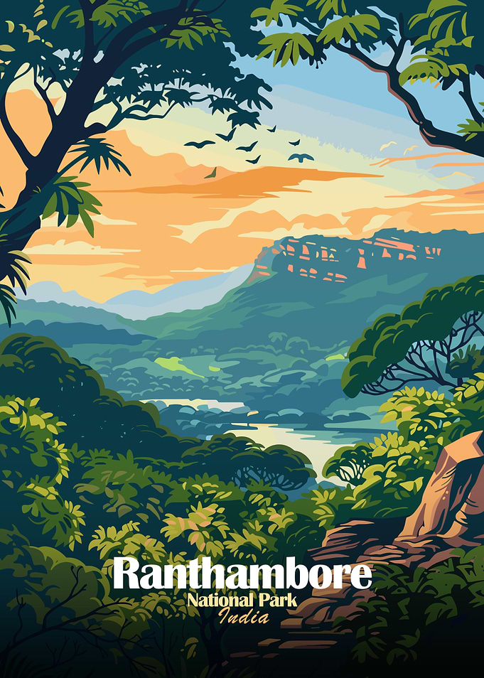 Ranthambore National Park India Landscape