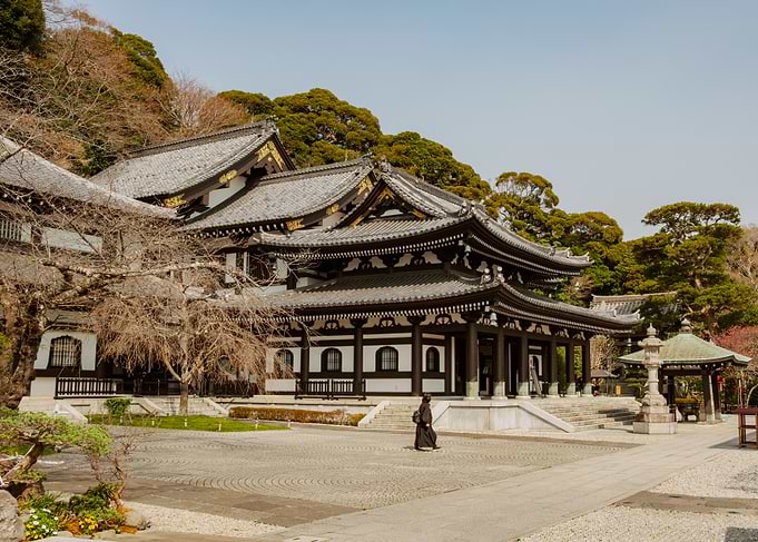 Japanese Temple in Summer