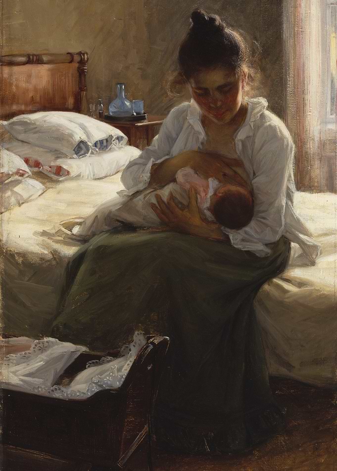 Mother and Child Painting