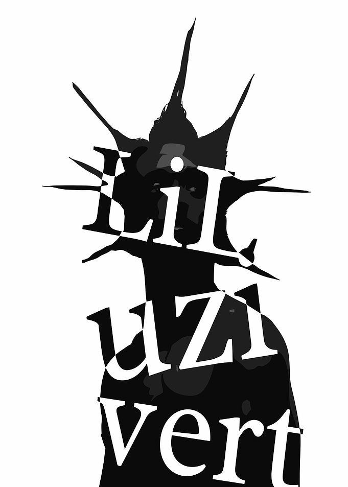Lil Uzi Vert Black and White