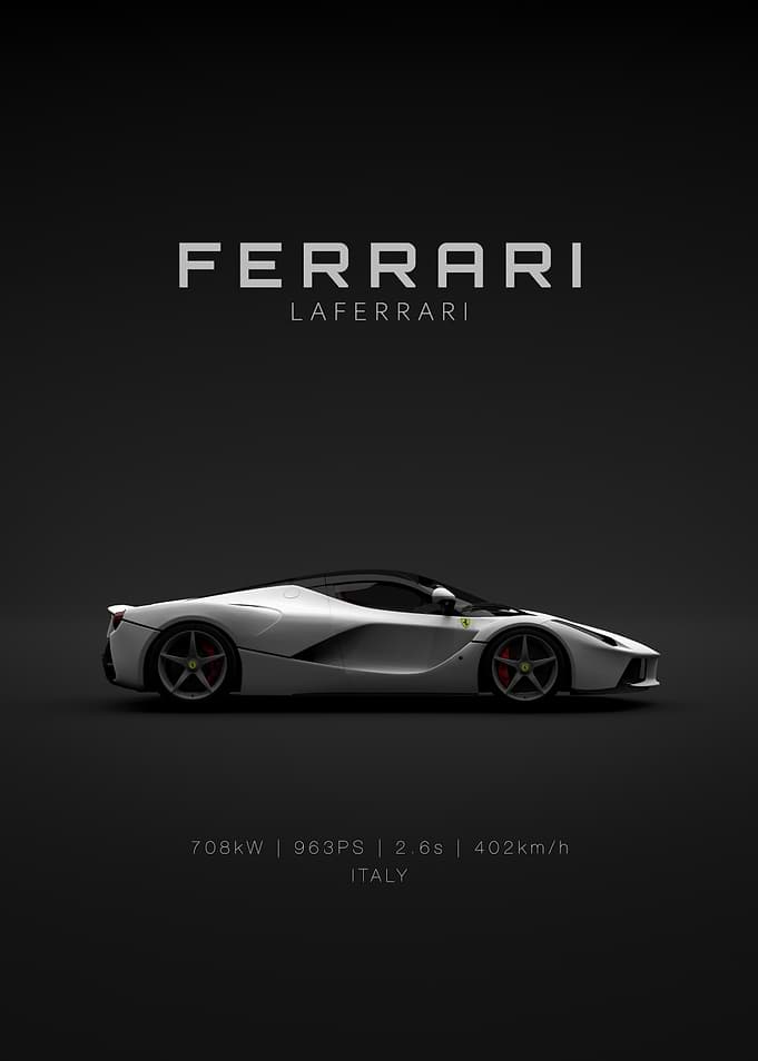 Ferrari LaFerrari White Specs