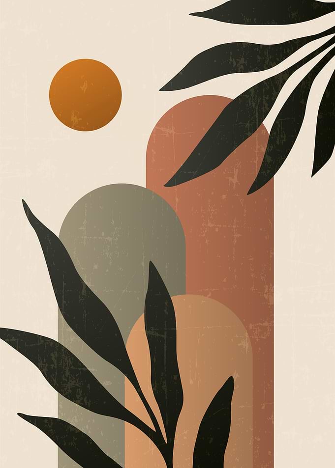 Bohemian Botanical Art