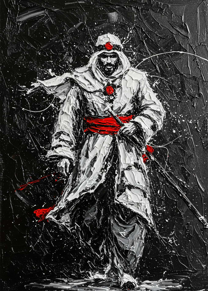 Arabian Warrior Painting