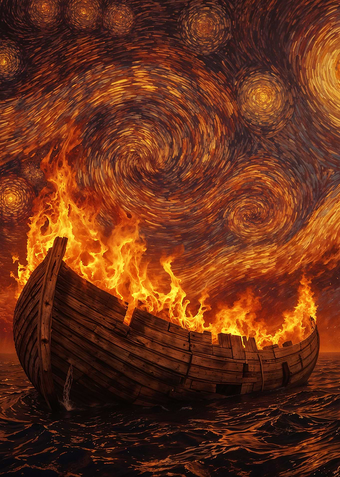 Starry Night Inferno: The Burning Ark