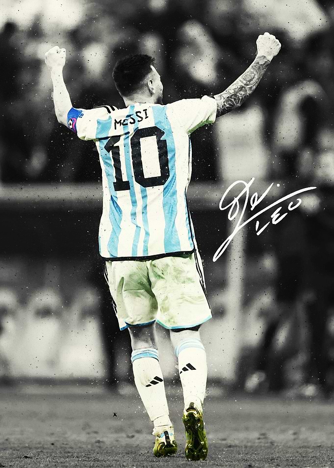 Lionel Messi Celebration