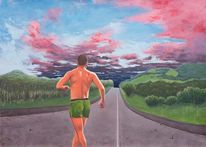 jogging guy