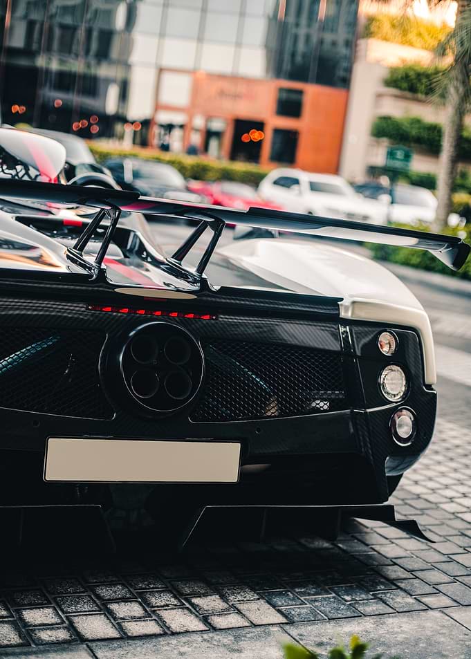 Pagani Zonda Rear View