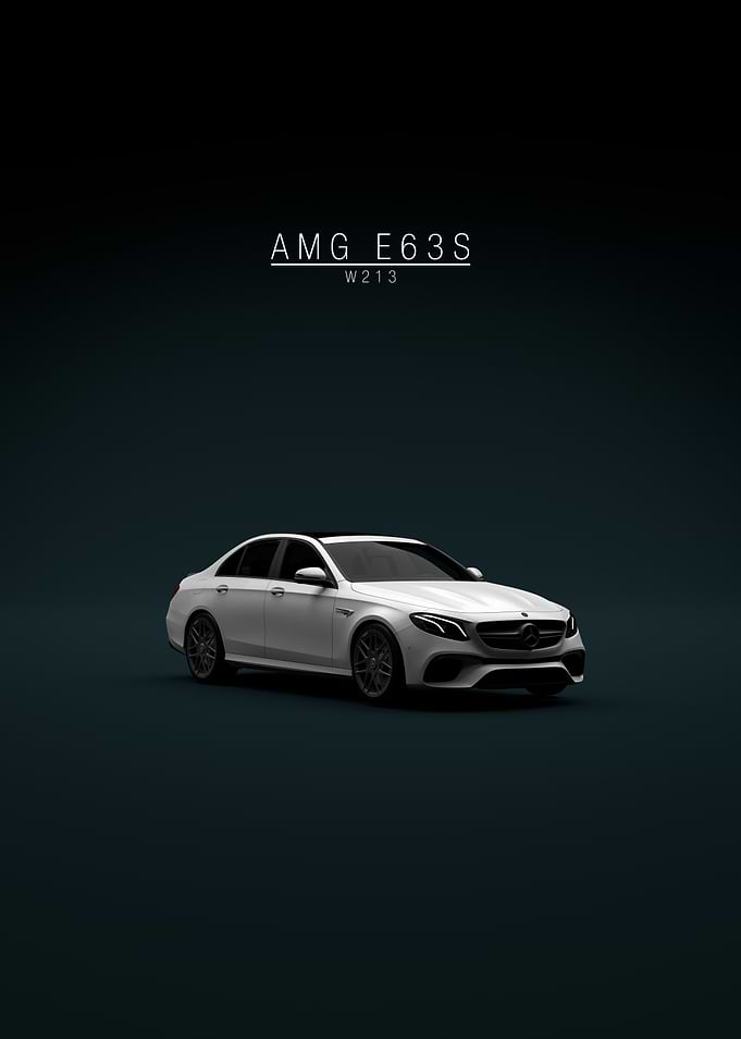 2017 Mercedes Benz E63 S AMG White Front