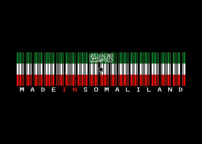 Made in Somaliland Barcode Flag
