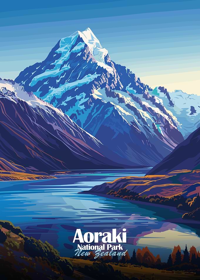 Aoraki National Park, New Zealand