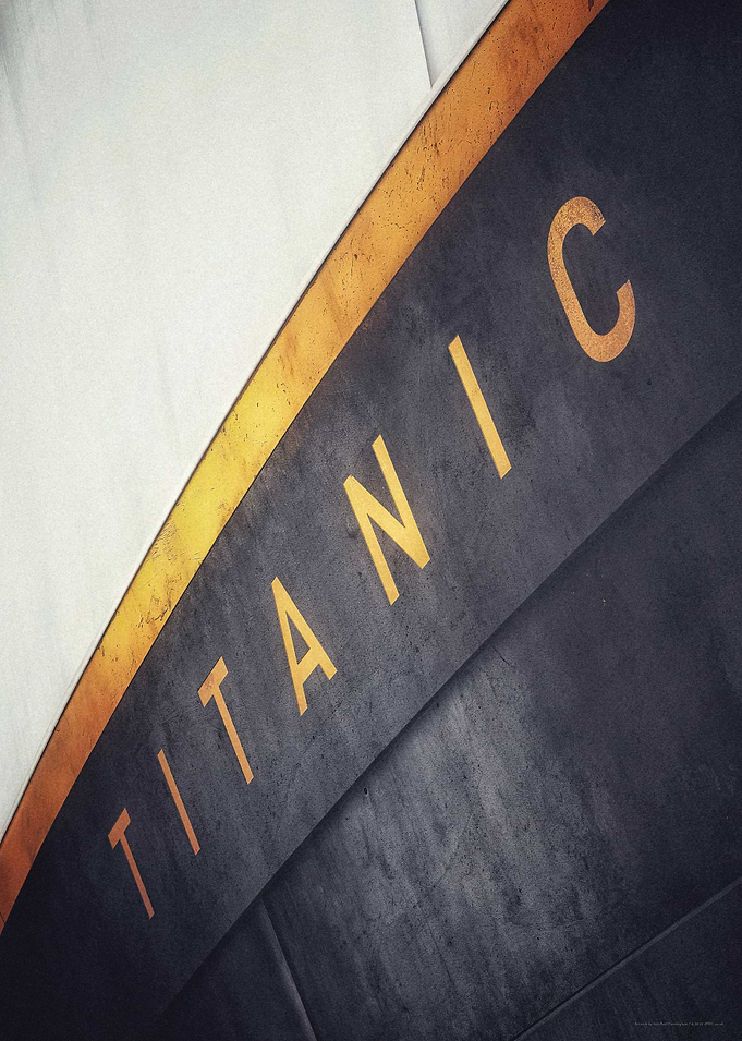 Titanic Ship Bow Close-Up