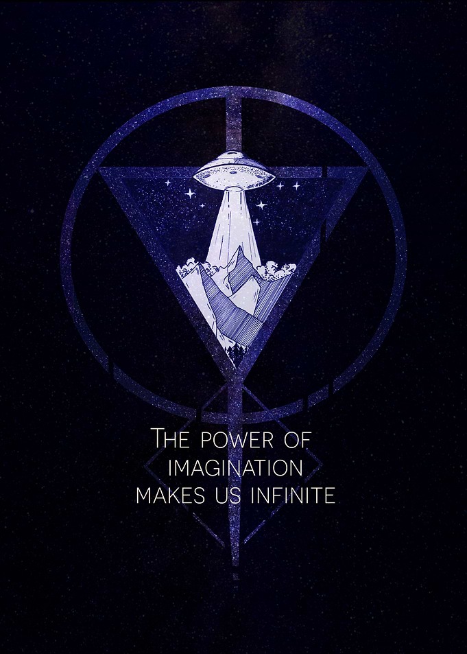 Imagination makes us Infinite