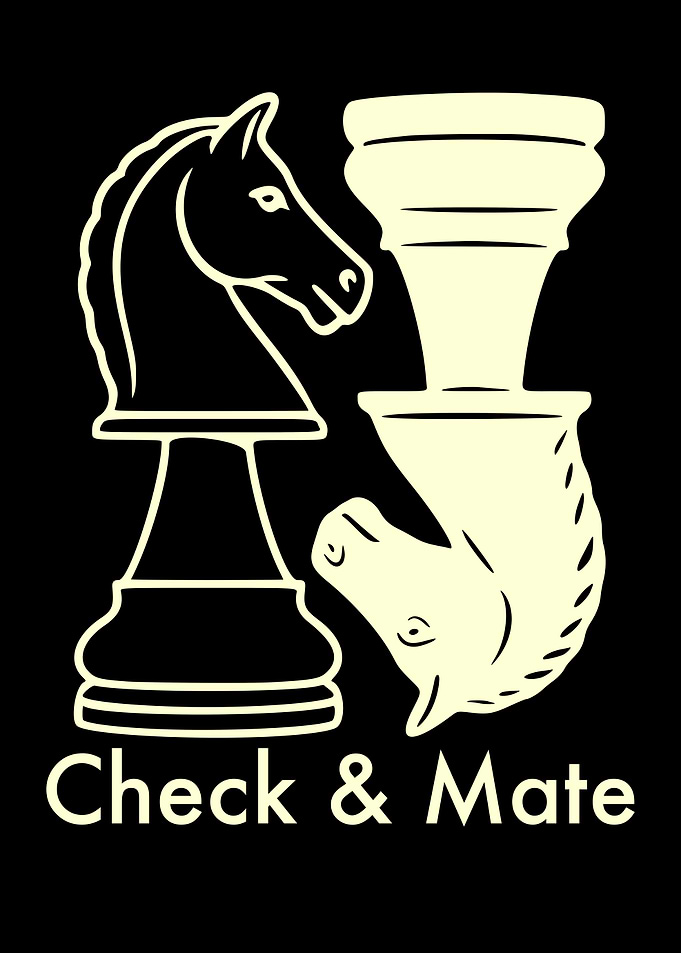 Check & Mate Chess Pieces