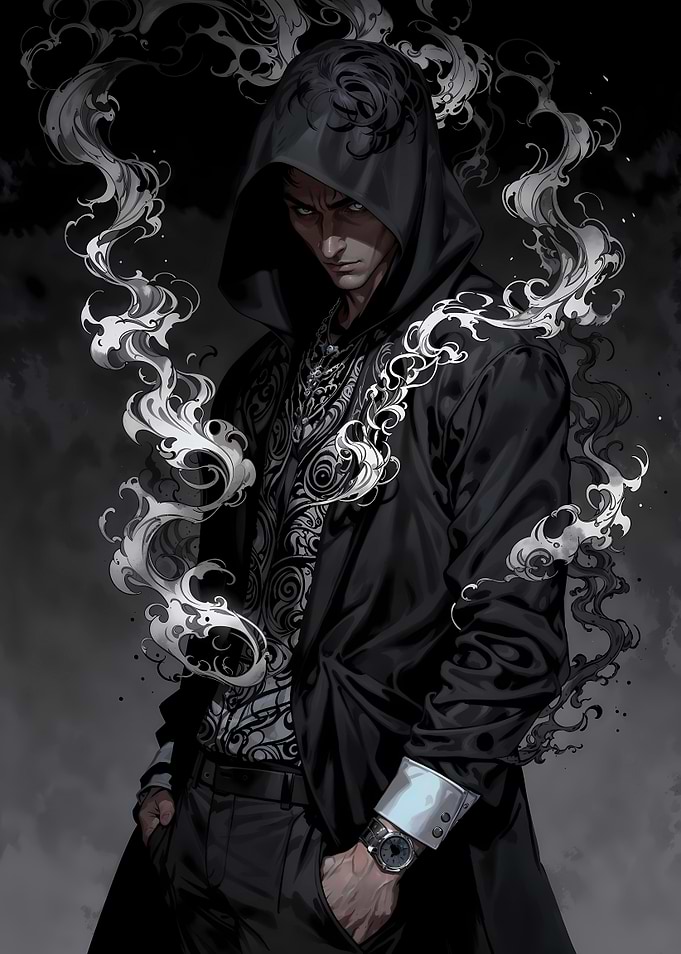 Phantom Whispers: The Hooded Harbinger