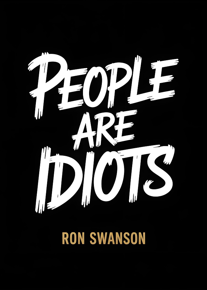 People Are Idiots - Ron Swanson