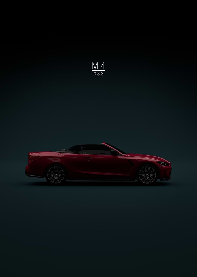 BMW M4 Convertible 2025 G83 Red