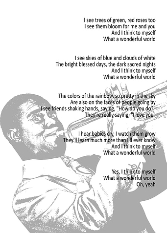 Louis Armstrong - What a Wonderful World