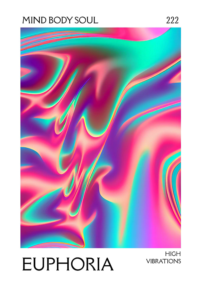 Euphoria Abstract Art Print