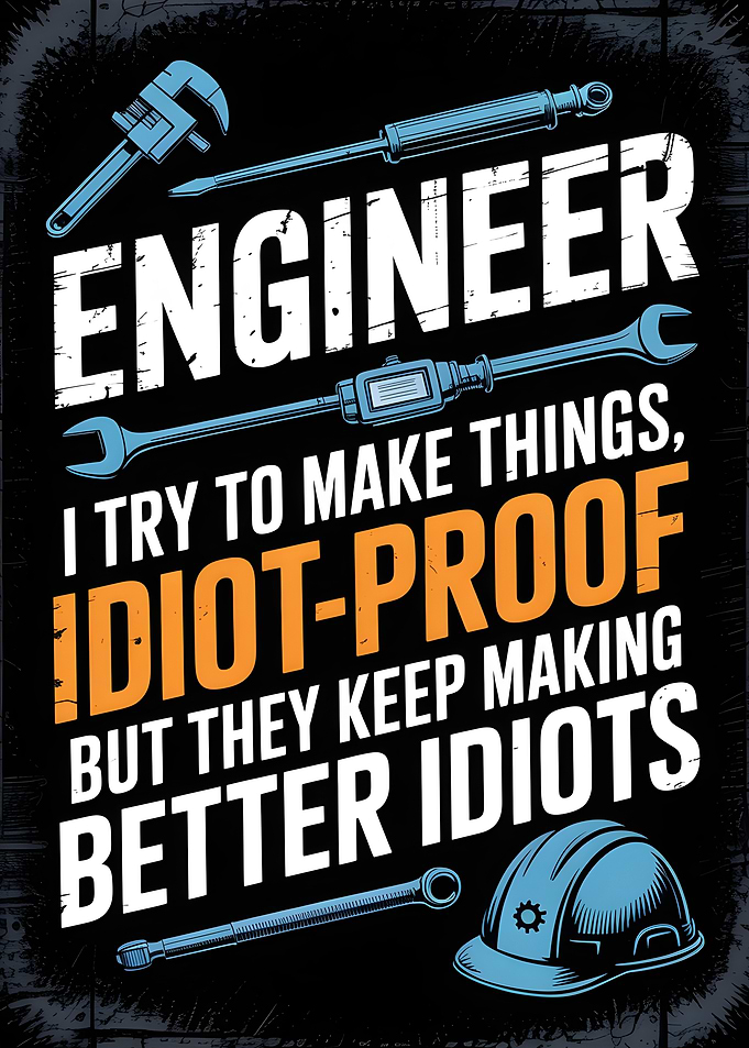 Engineer Humor Poster