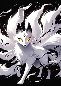 Nine-tailed Fox Digital Art