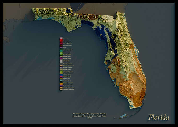 Florida Geological Map
