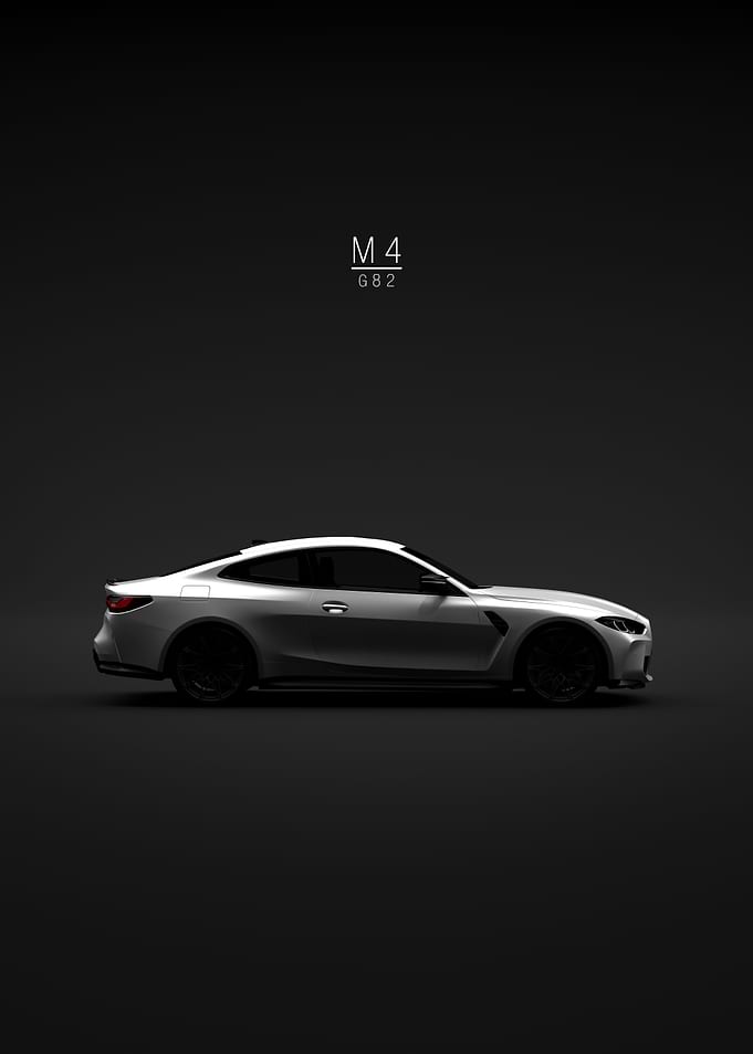 BMW M4 G82 2021 White