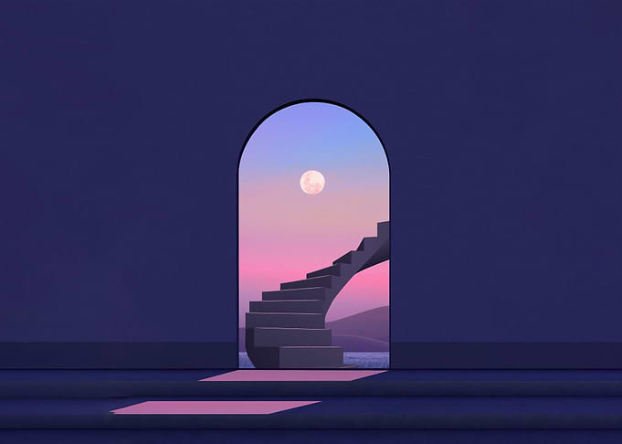 Stairway to the Moon