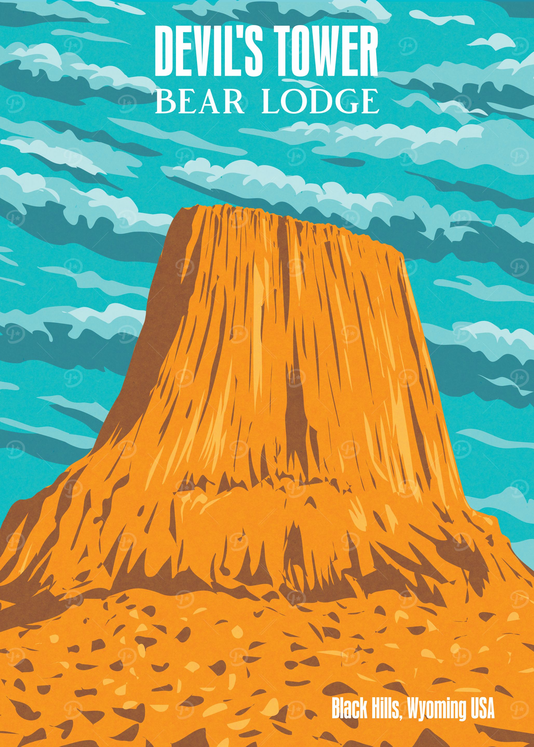 Devil's Tower Wyoming
