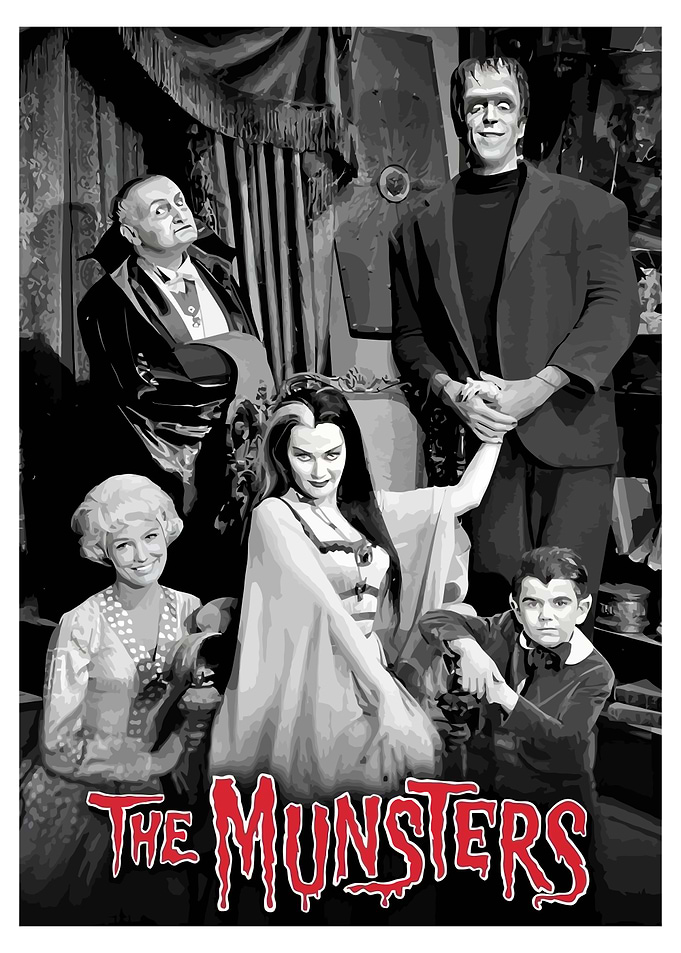 The Munsters Family Portrait