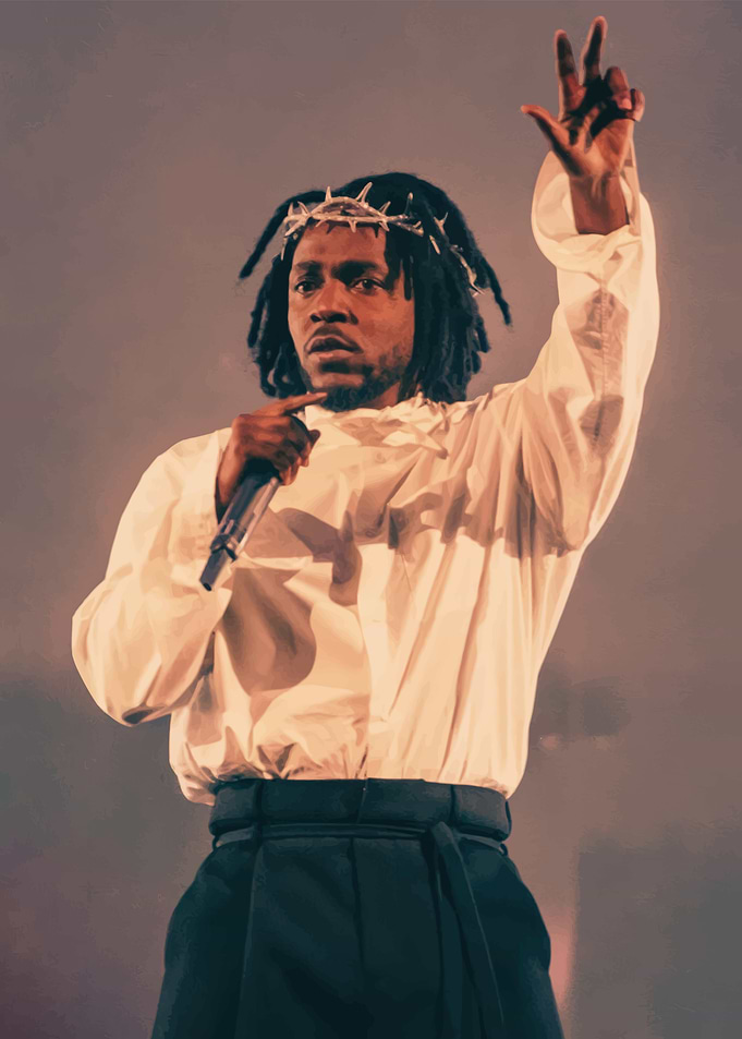 Kendrick Lamar Performing Live