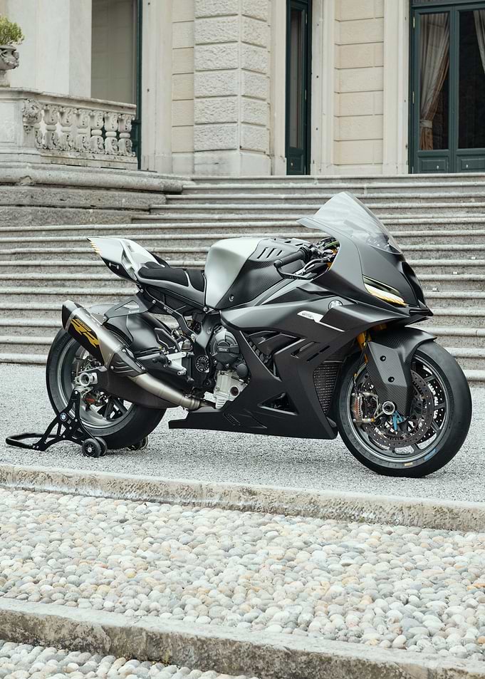 Black and Silver Motorcycle on Display