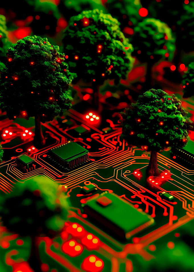 Circuit Board Forest