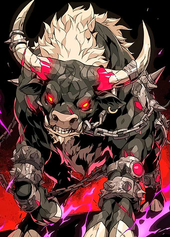 Minotaur Red Accents