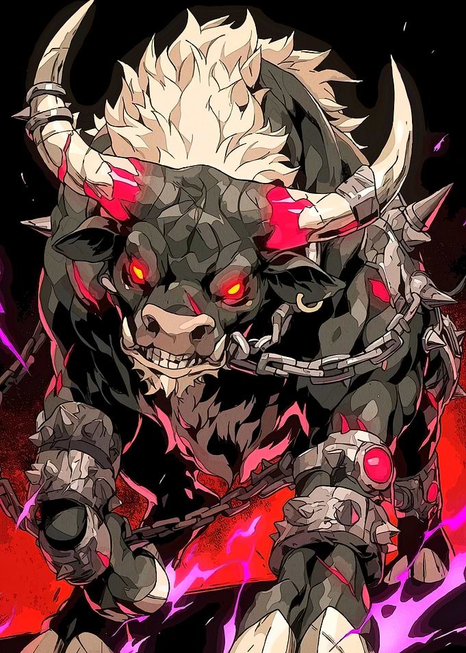 Minotaur Red Accents