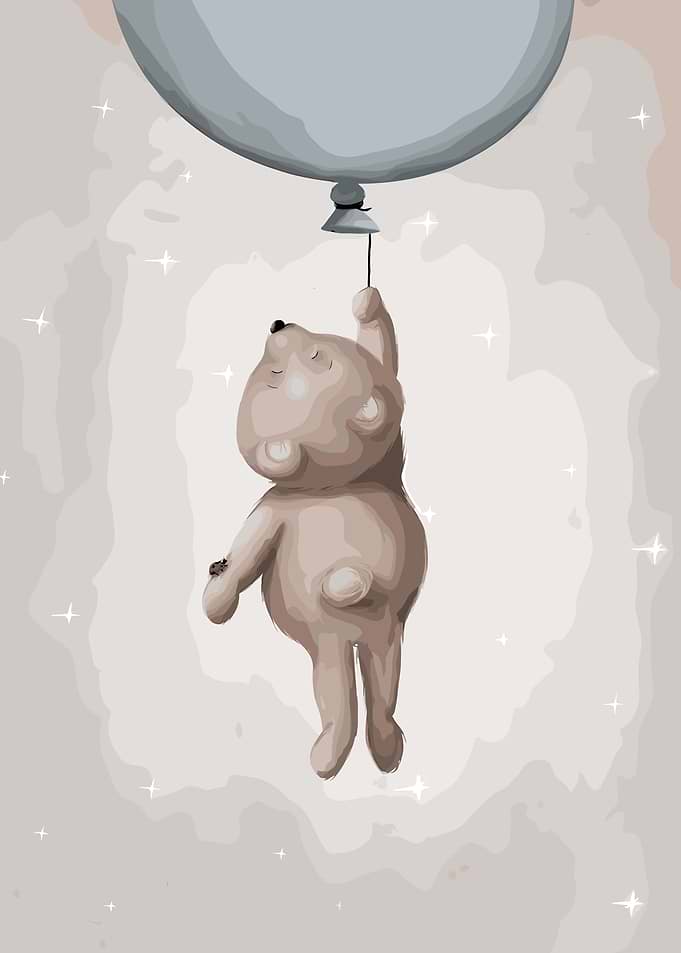 Bear with Balloon