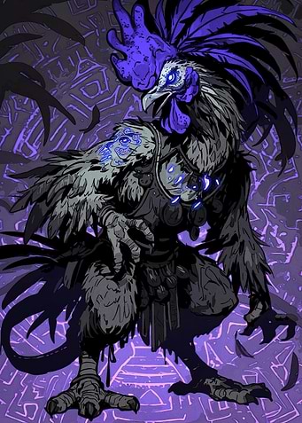Anthropomorphic Rooster Animal