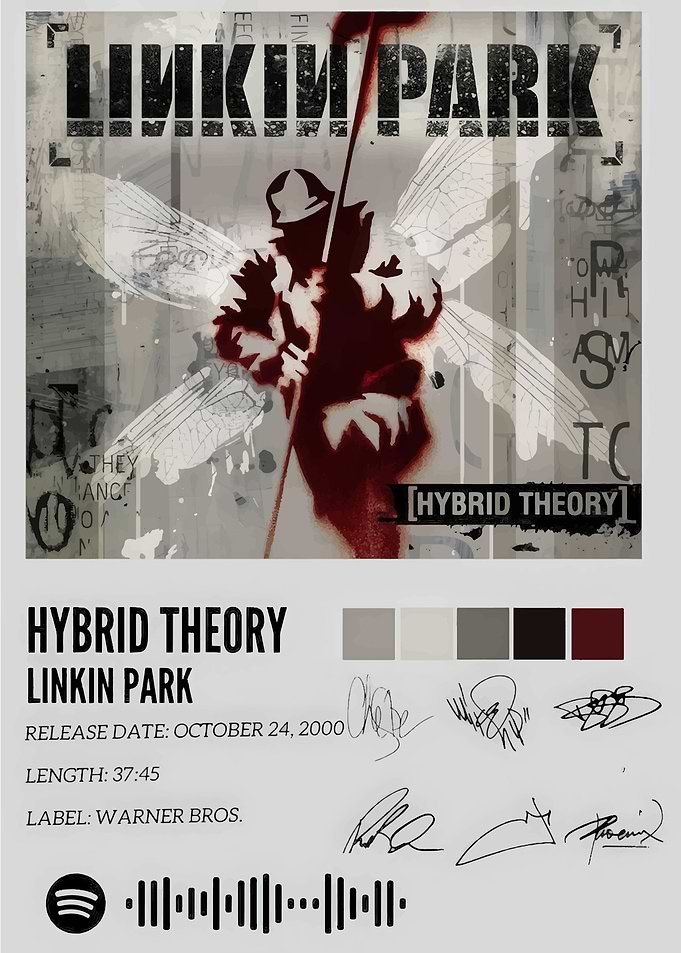 Linkin Park Hybrid Theory Album Art