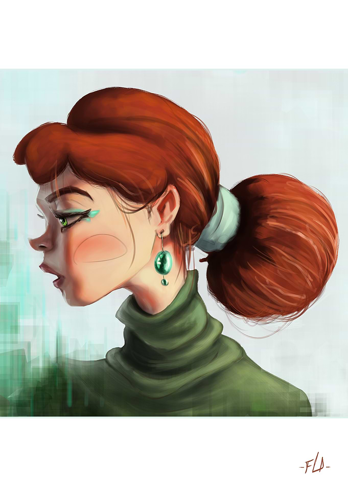 Redhead Portrait