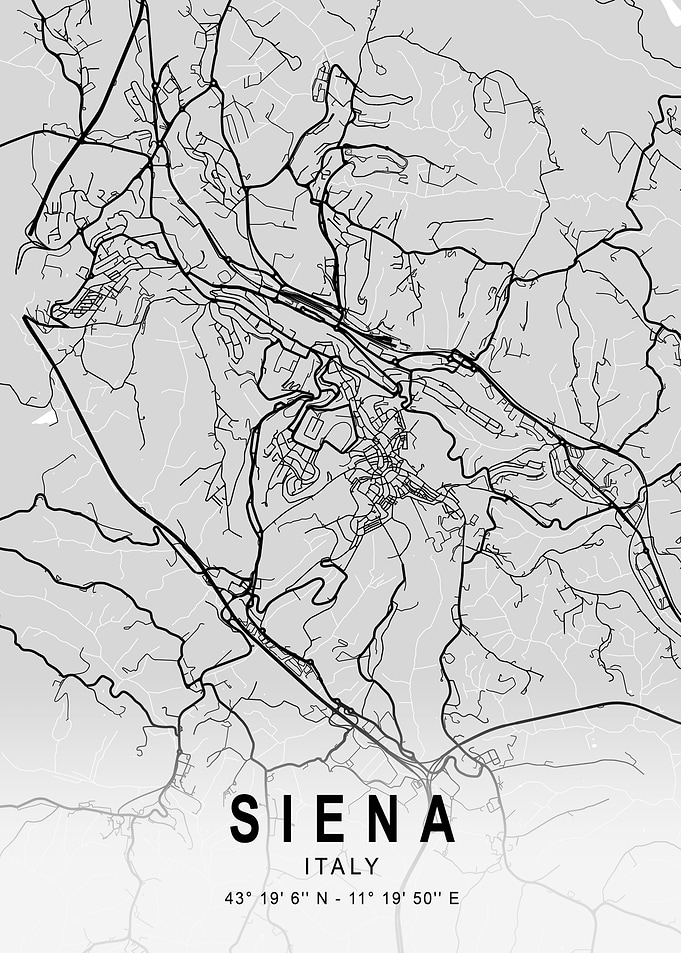 Siena Light City Map
