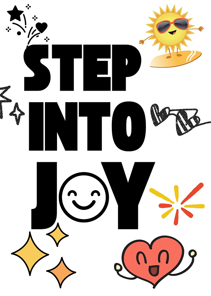 Step Into Joy Graphic