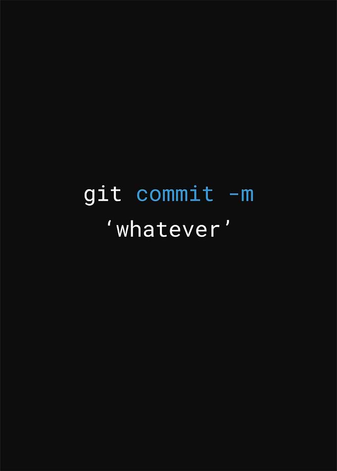 Git Commit Whatever Code