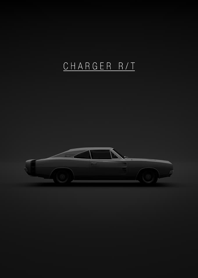 Dodge Charger RT 1969 - Grey