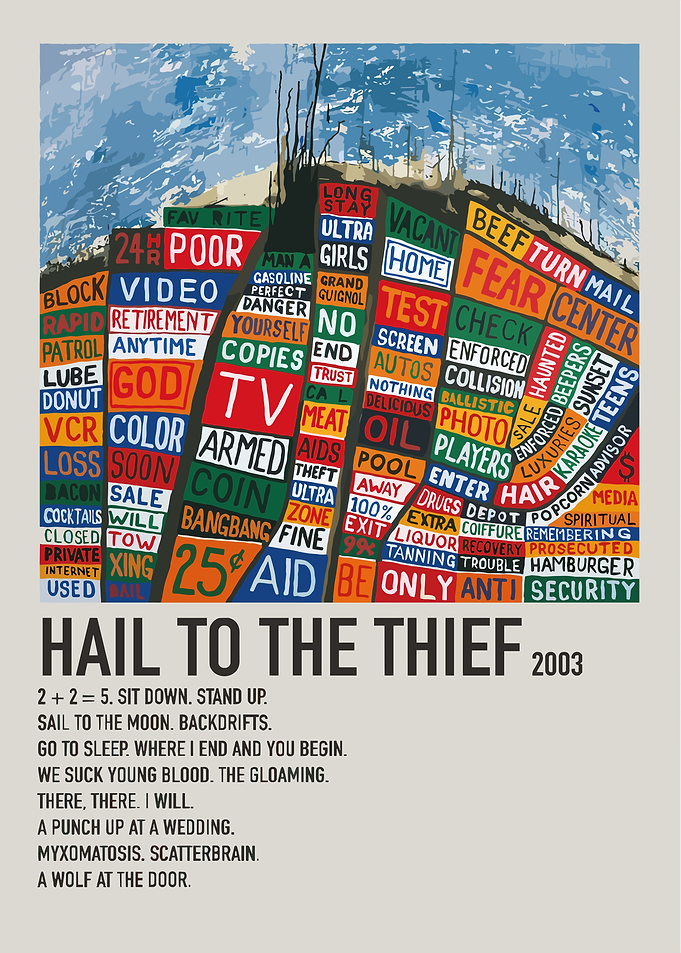 Hail to the Thief Album Art